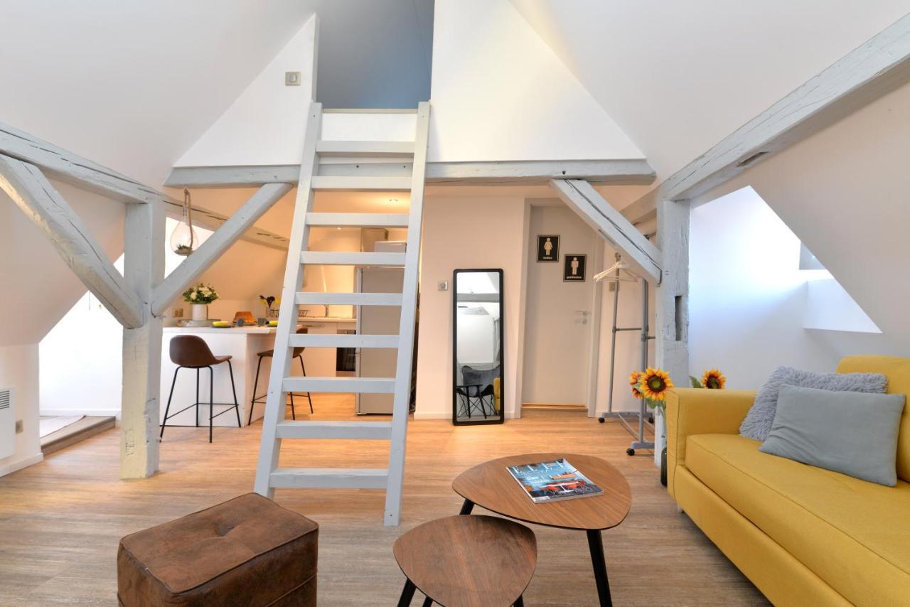Appartement La Petite Terrasse Sur Les Toits Colmar Bagian luar foto